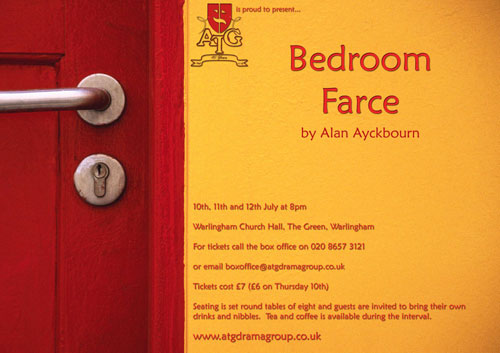 Bedroom Farce Poster